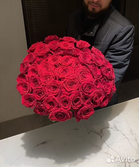 Роза букет. Доставка цветов. 25 роз. 51 роза