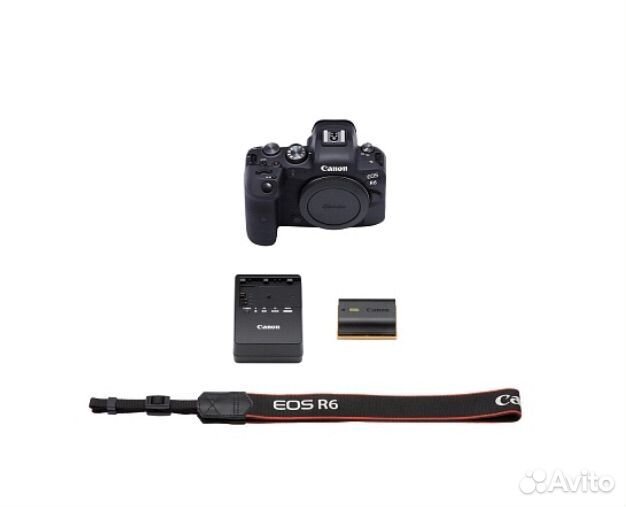 Фотоаппарат беззеркальный Canon EOS R6 + зап аккум