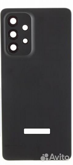 Задняя крышка для Samsung A336B (A33 5G) Черная (с