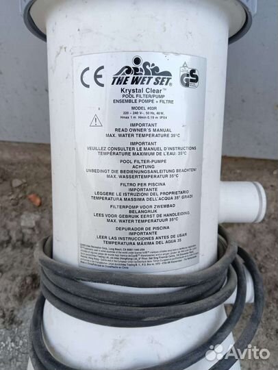 Насос для бассейна intex