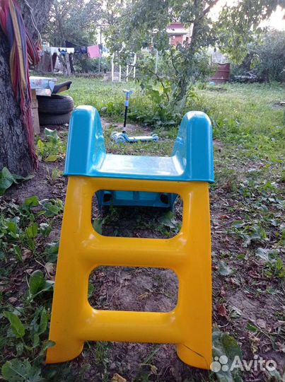 Детская горка пластиковая