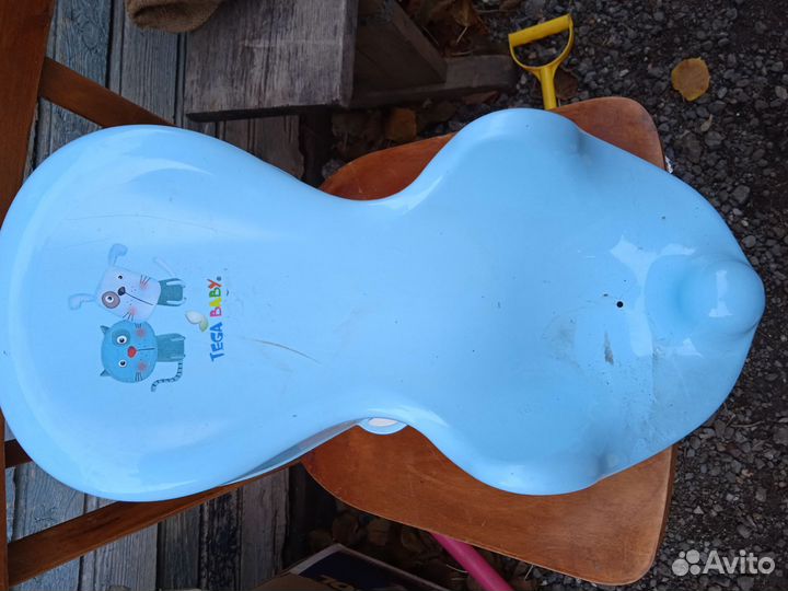 Ванночка и горка для купания