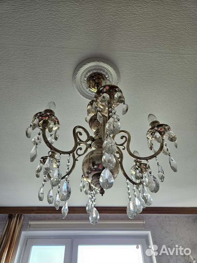 Люстра хрустальная