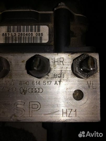 Блок ABS 8E0 614 517 AT Ауди Фольксваген