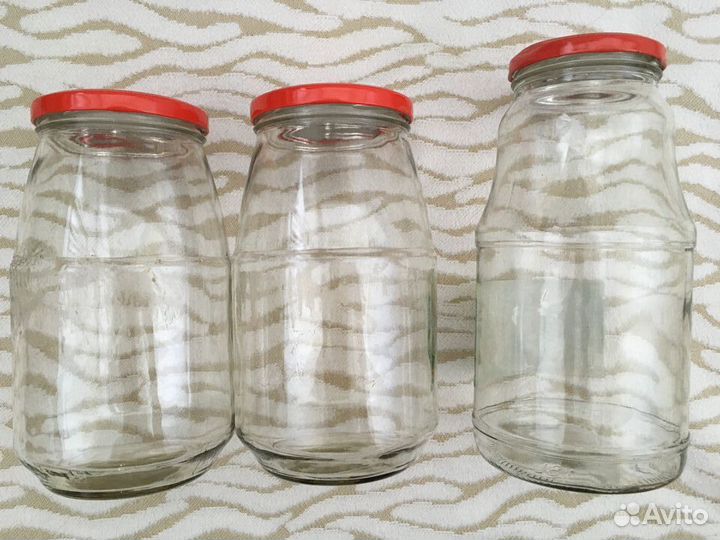 Б/у банка стеклянная крышка бутылка