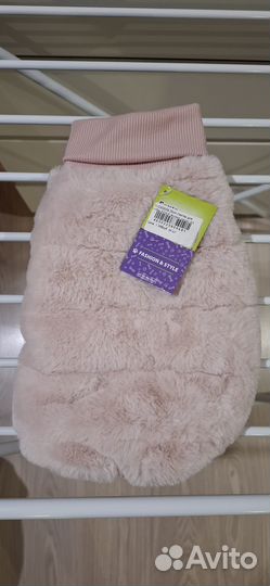 Плюшевый свитер для собаки