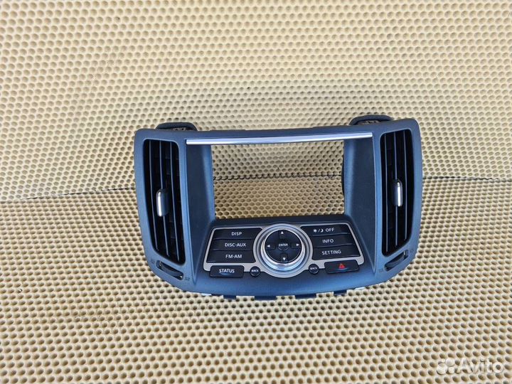 Панель управления магнитолой Infiniti G25 G35 G37