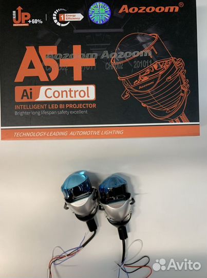 Светодиодные Bi Led линзы aozoom / аозум A5+ 2.5