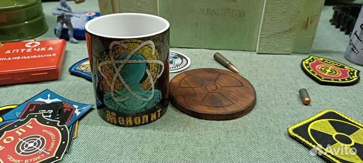 Кружка Монолит с подставкой