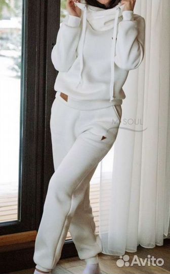 Спортивный костюм флисовый унисекс 52 размер