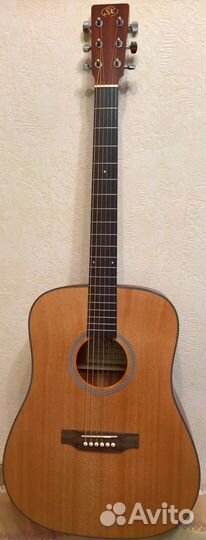 Акустическая гитара SX новая