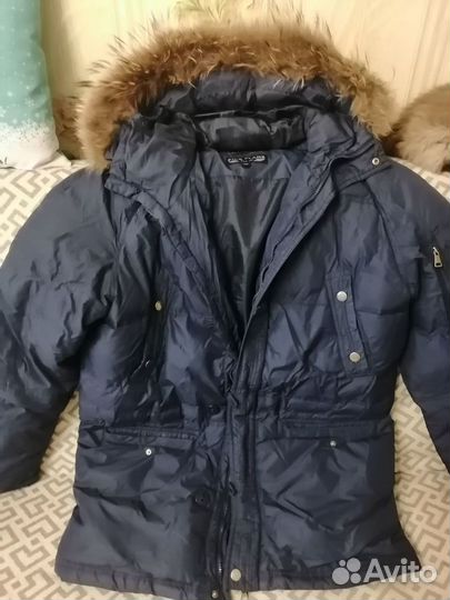 Мужская зимняя куртка парка 52-54 размер