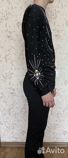 Костюм рубашка для фигурного катания рост 158-164