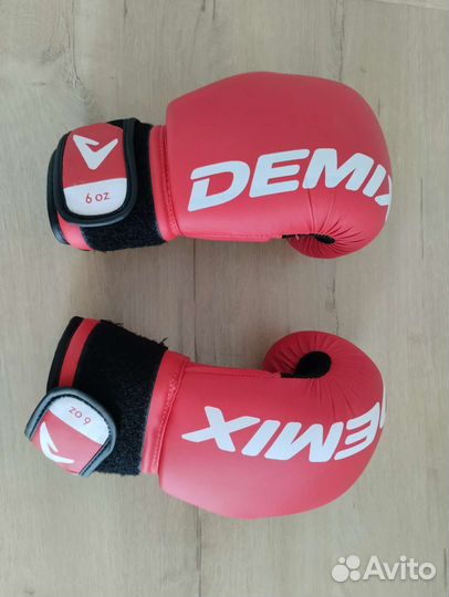 Перчатки боксёрские, детские, 6 унций