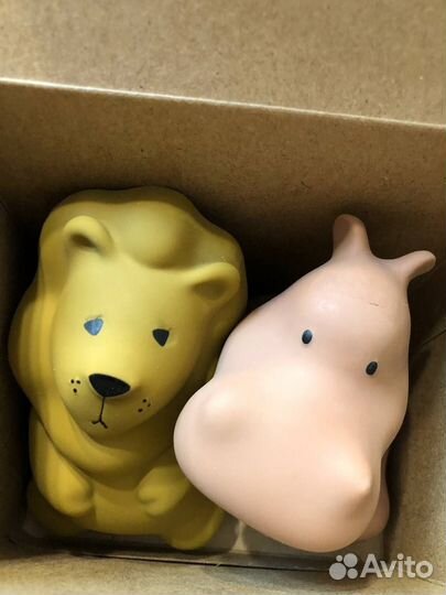 Силиконовые игрушки для ванной