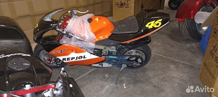 Мотоцикл детский бензиновый