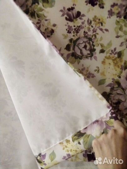 Комплект: штора+тюль+подхват