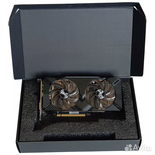 Видеокарта palit GeForce GTX 1660 TI dual OC 6гб