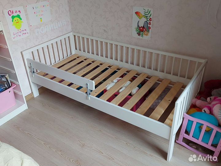 Детская кровать IKEA, матрас 160 х 70