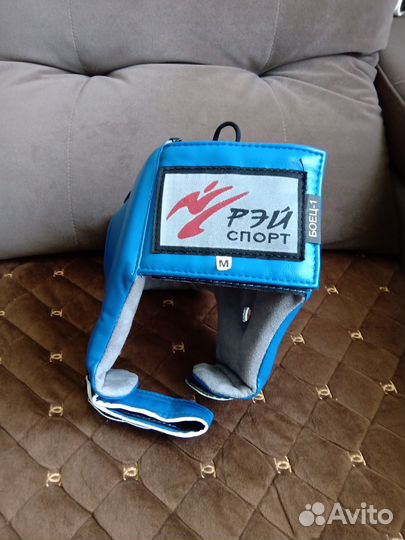 Шлем боксёрский Боец-1 Рэй Спорт размер М