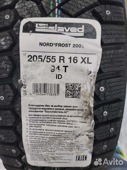 Gislaved Nord Frost 200 205/55 R16 94T