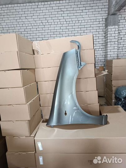 Крыло калина правое цвет темно серый металлик