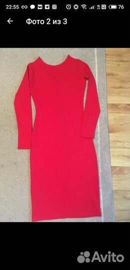 Красное платье
