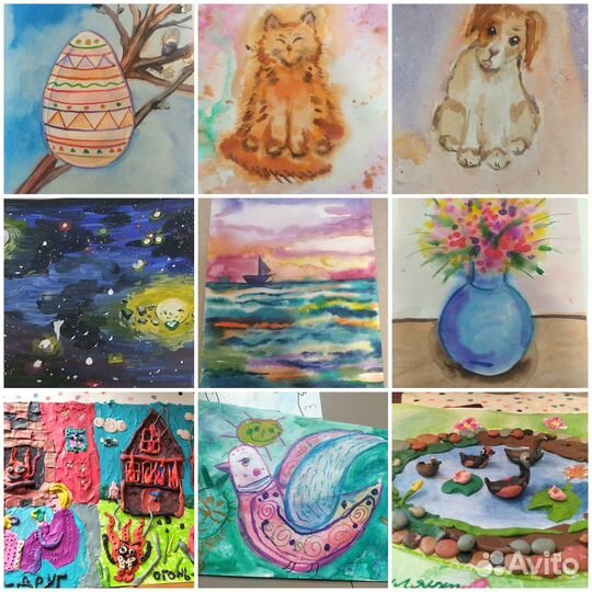 Репетитор по изо / занятия творчеством с детьми