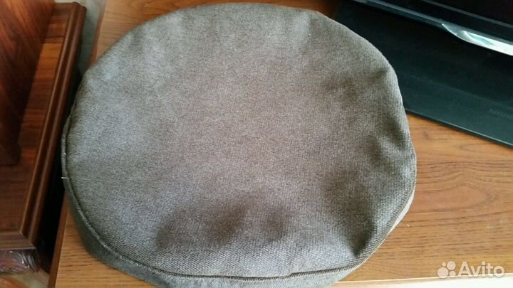 Чехол для табурета,круг. Диаметр 33 см. Совсем нов