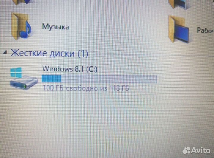 Hp Core i5 5300U 2.3Ghz/Ssd/14.0 матовый/8гб ram