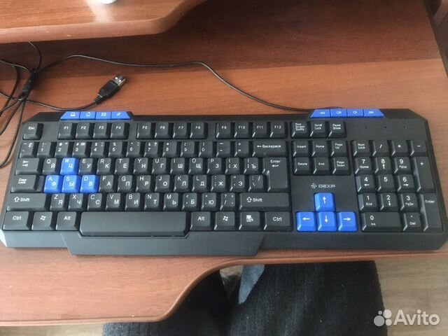 Проводная клавиатура dexp
