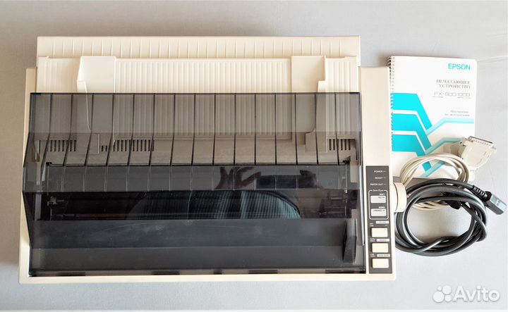 Принтер Матричный Epson FX-1000 Япония Рабочий
