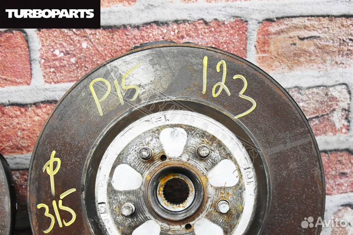 Ступицы 315мм передние Subaru Legacy B4 BL5 EJ205