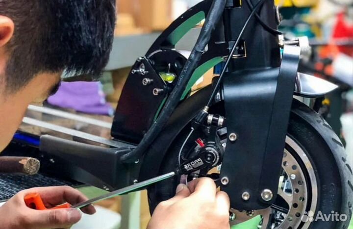 Ремонт электросамокатов и электромотоциклов