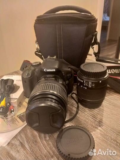 Фотоаппарат Canon eos 600d