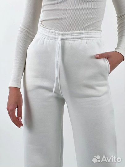 Спортивные брюки на флисе