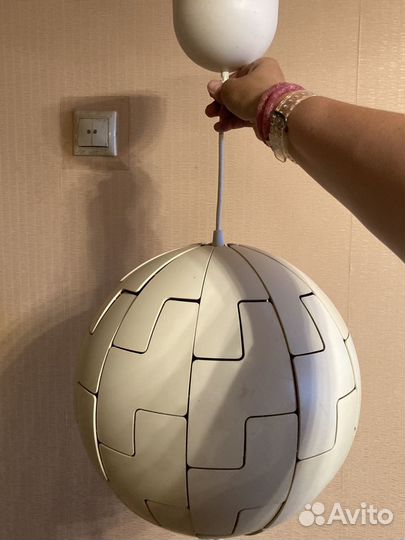 Люстра Икеа шар трансформер