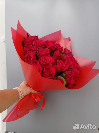 Цветы розы букет любимой