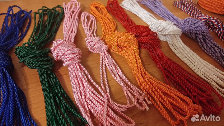 Шнур витой декоративный 3 мм для творчества