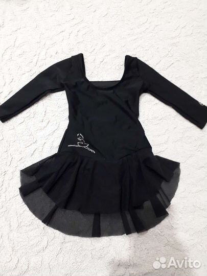 Гимнастический купальник с юбочкой