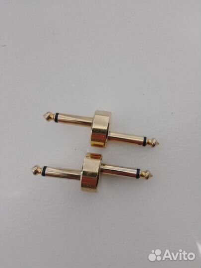 2-ва патч коннектора для гитарных педалей