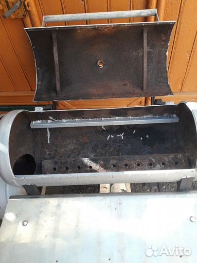 Мангал + коптильня