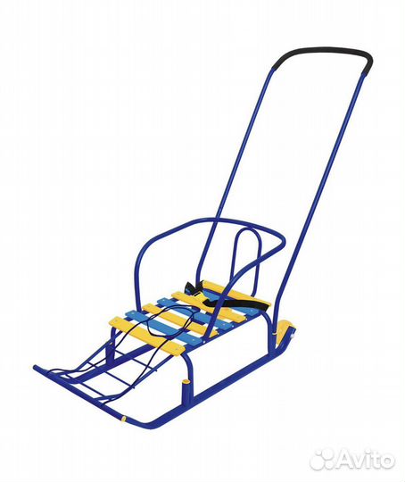 Санки новые с колесиками много