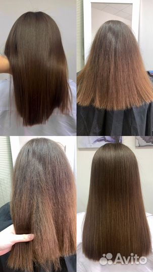 Кератиновое выпрямление и ботокс волос