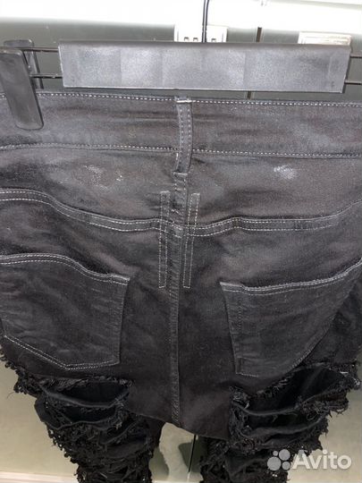 Джинсы Rick Owens drkshdw Destroyed Detroit Jeans