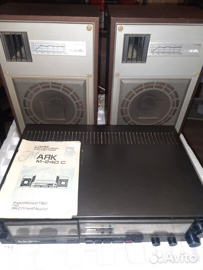 Магнитофон Маяк М-240С