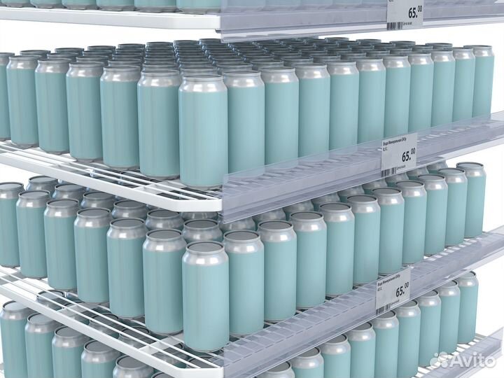 Ценникодержатель на полки холодильника CC39 520 мм