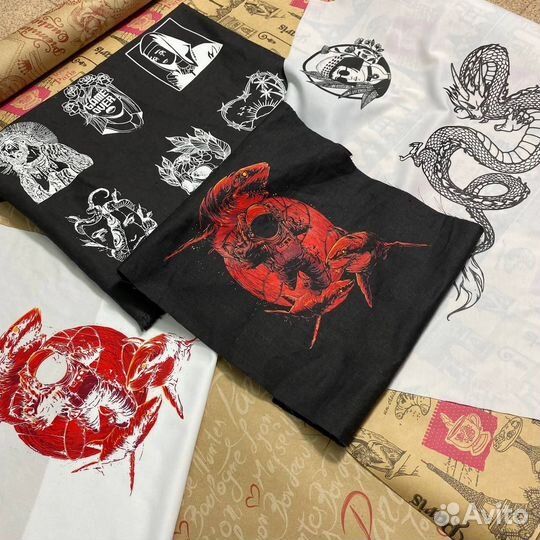 Фото печать на футболке, DTF