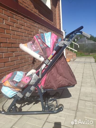 Санки коляска ника 7-3/5