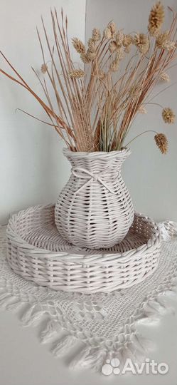 Корзина плетеная